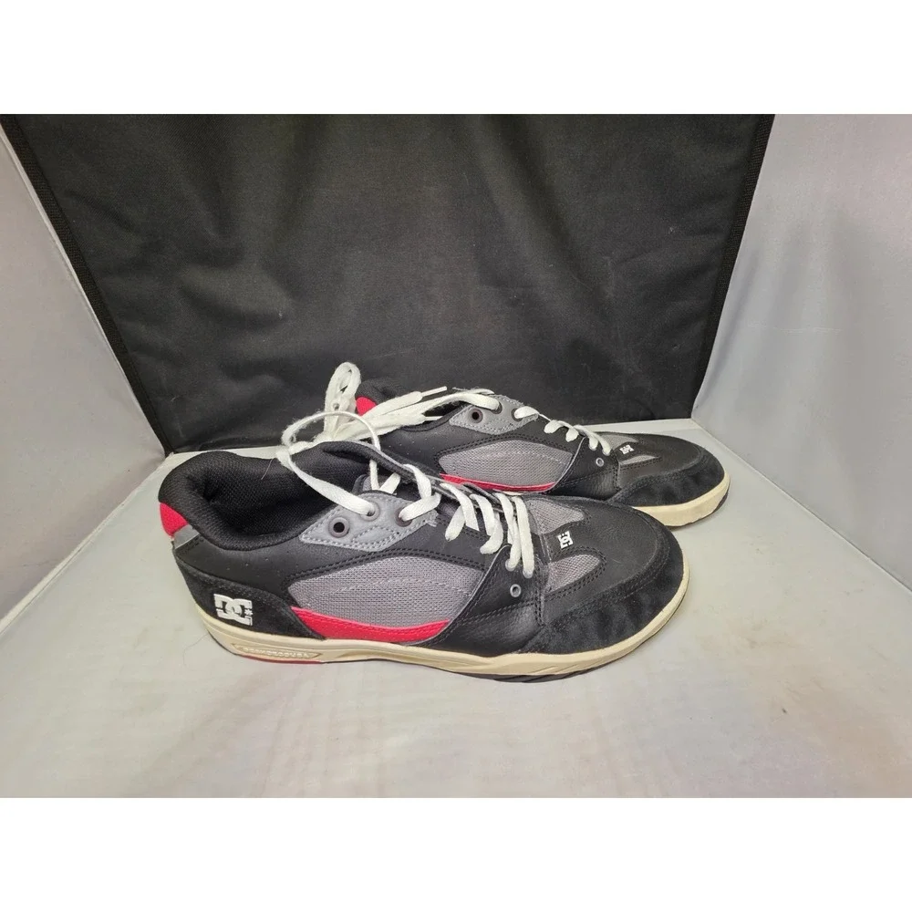 DC Shoe Co Lynx Zero Size 12 Red/Grey/Black/White ADYS100473 Skater Shoes